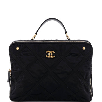 Chanel Lifestyle Travel Handbag Quilted