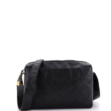 Chanel Vintage Diamond Cc Camera