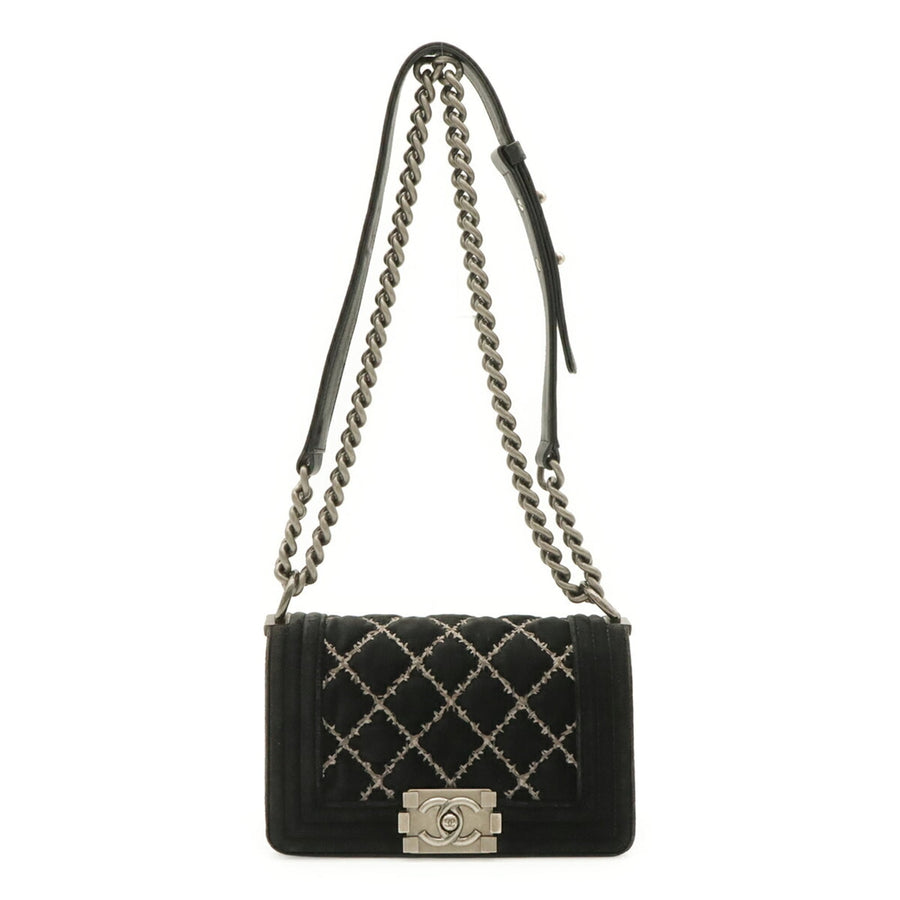 Chanel Boy Flap Bag Quilted Calfskin