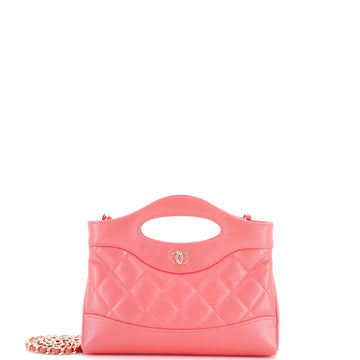Chanel 31 Shopping Bag Clutch With Chain