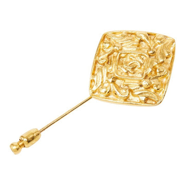 Chanel Cc Logo Brooch Metal