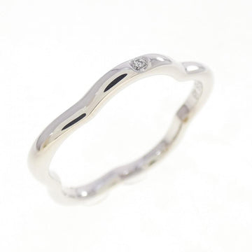 Chanel Camellia 1P Ring 18K White Gold