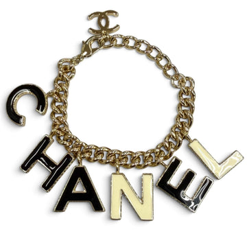 Chanel Cc Logo Chain Bracelet Metal