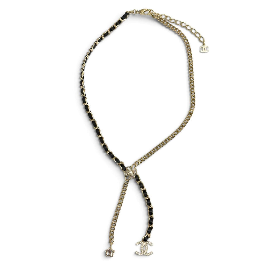 Chanel Cc Logo Chain Star Pendant
