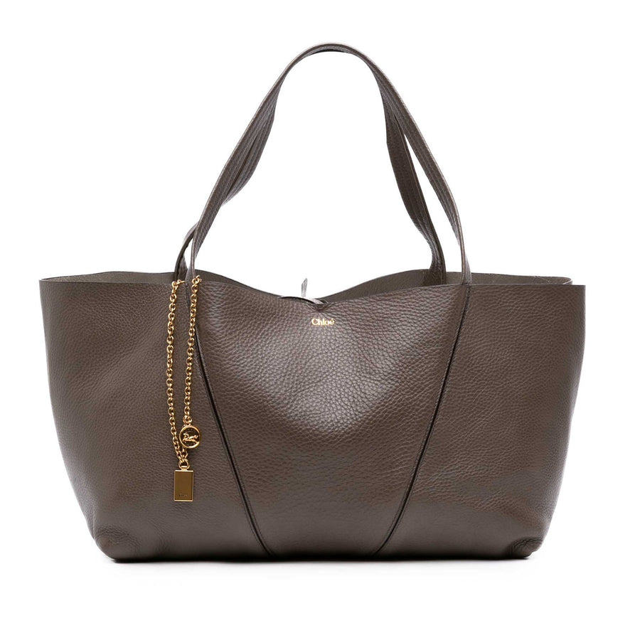 Chloé Grained Calfskin Spin East West
