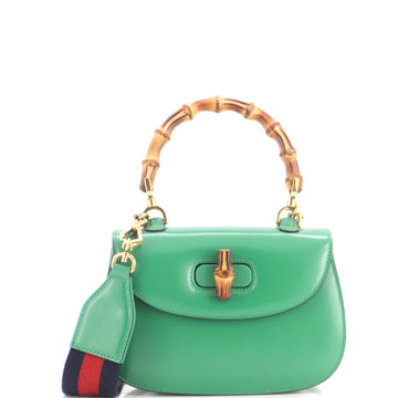 Gucci Bamboo Top Handle Bag Leather