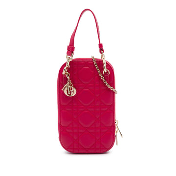 Dior Lambskin Cannage Lady Call In Phone