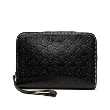 Gucci Ssima Clutch Pre-Loved Black