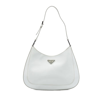Prada Spazzolato Leather Cleo Shoulder