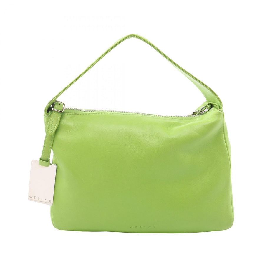 Celine Zippered Handbag Purse Leather