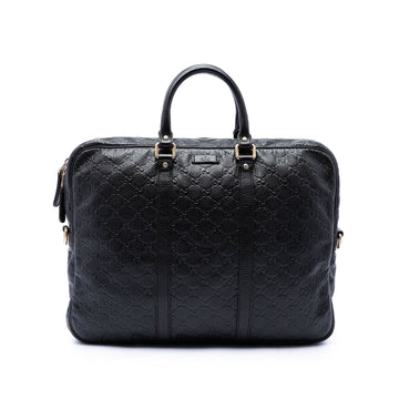 Gucci Ssima Business Bag Pre-Loved Black