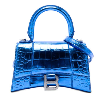 Balenciaga Metallic Calfskin Croc