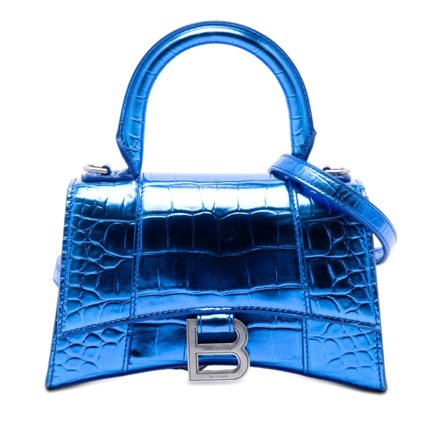 Balenciaga Metallic Calfskin Croc