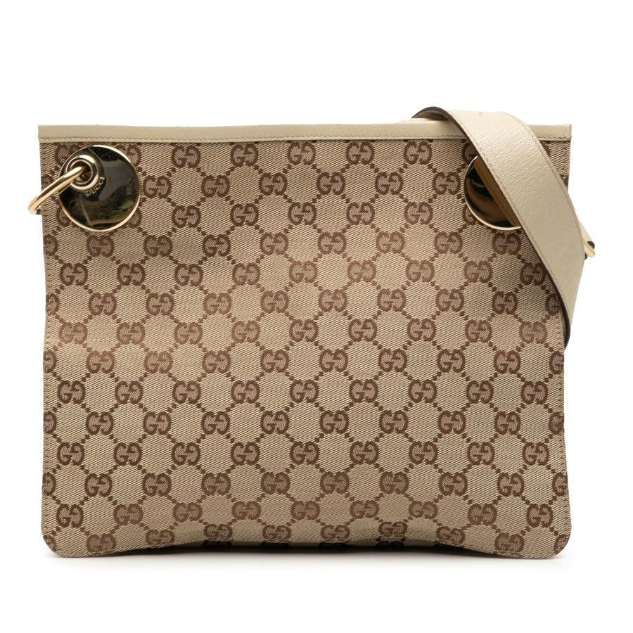 Gucci Gg Canvas Eclipse Crossbody Pre-