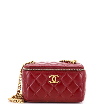 Chanel All Slide Long Vanity Case With