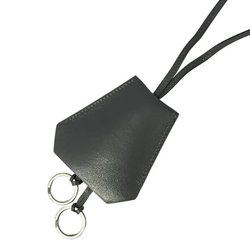 Hermes Clochette Dark Gray Veau Gulliver