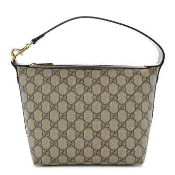 Gucci Gg Supreme Textured Calfskin Web