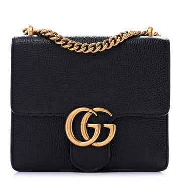 Gucci Calfskin Small Gg Marmont Chain