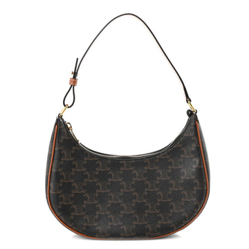 Celine Triomphe Canvas Calfskin Ava