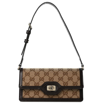 Gucci Gg Mini Luce Shoulder Bag Beige