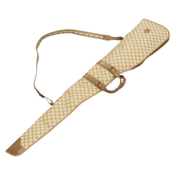 Gucci Gg Supreme Gunslip Pvc Beige