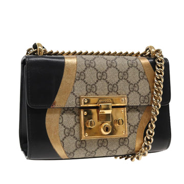 Gucci Padlock Gg Supreme Chain Shoulder