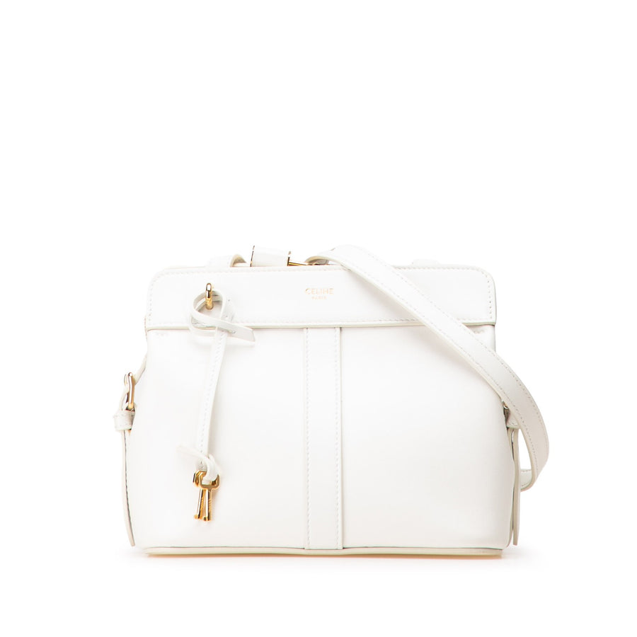 Celine Teen Leather Cabas De France