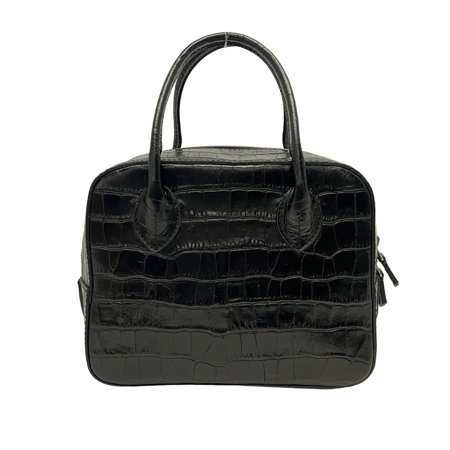 Maisoncanau Croc Box Boston S Black