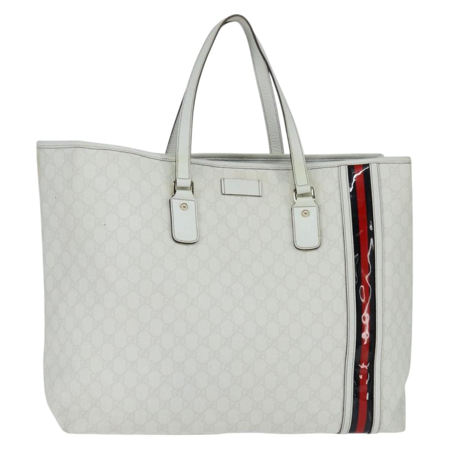 Gucci Gg Supreme Sherry Line Tote Bag
