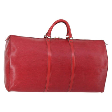Louis Vuitton Epi Keepall 60 Boston Bag