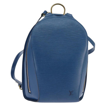 Louis Vuitton Epi Mabillon Backpack Blue