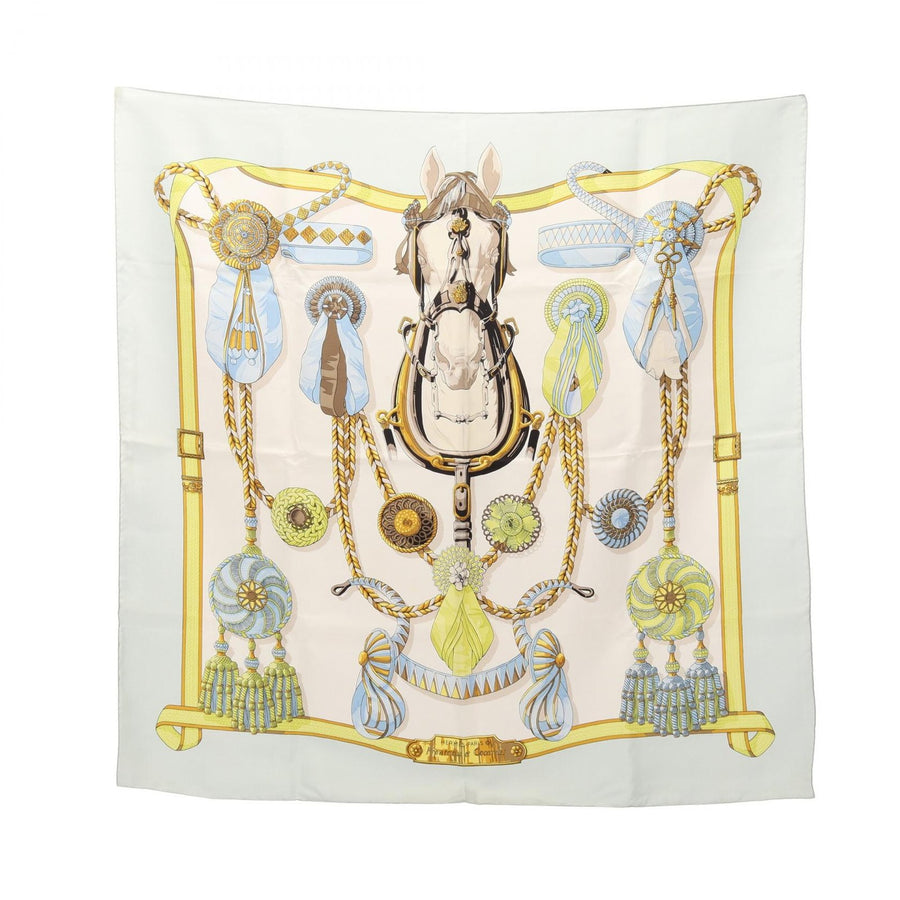 Hermes Carre 90 Frontaux Et Cocardes