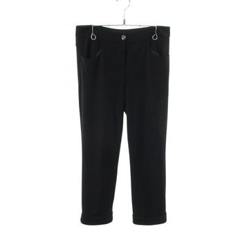 Chanel Coco Button Cropped Pants Wool