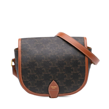 Celine Medium Triomphe Coated Canvas
