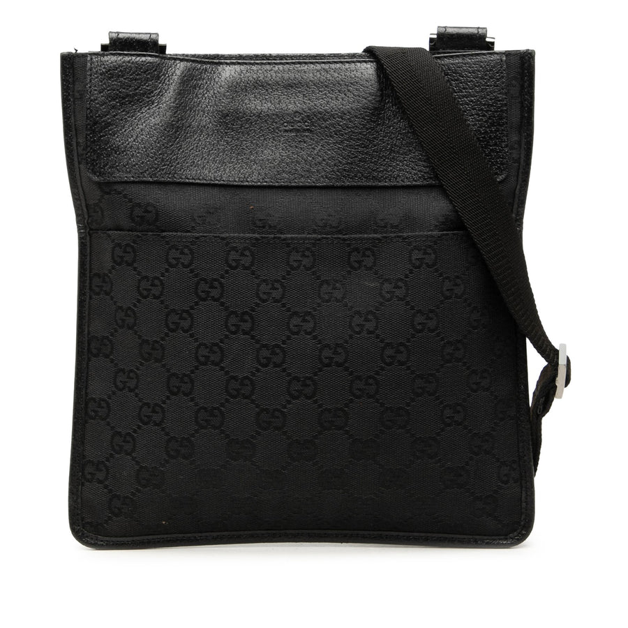 Gucci Gg Canvas Crossbody Pre-Loved Bag