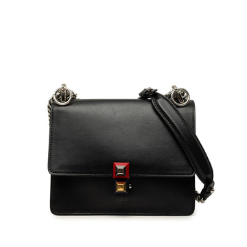 Fendi Small Leather Kan I Crossbody Pre-