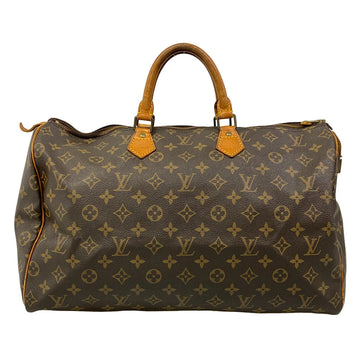 Louis Vuitton Speedy 40 Handbag Canvas