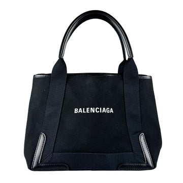 Balenciaga Navy Cabas S Handbag