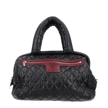 Chanel Lambskin Coco Cocoon Bowler Black