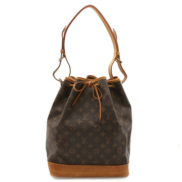 Louis Vuitton Noe Handbag Canvas Large