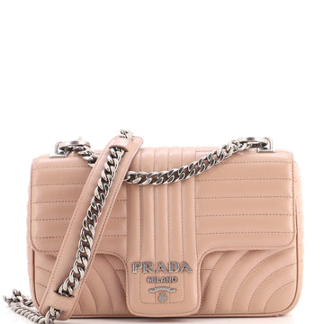 Prada Chain Flap Shoulder Bag Diagramme