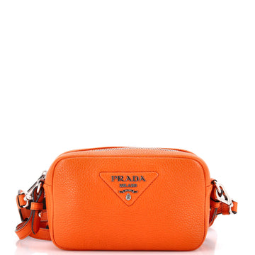 Prada Flou Camera Crossbody Bag Vitello