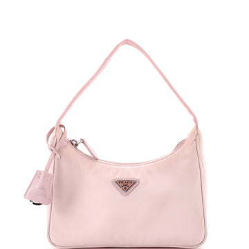 Prada Re-Edition Hobo Tessuto Mini