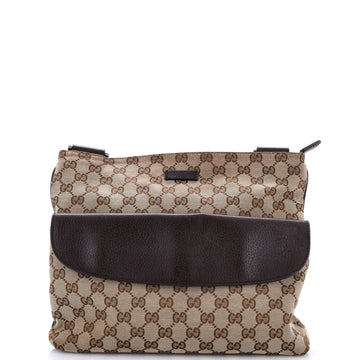 Gucci Front Pocket Messenger Bag Gg