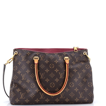 Louis Vuitton Pallas Tote Canvas With