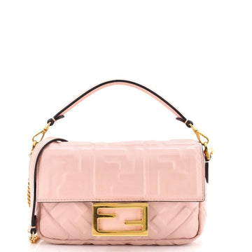 Fendi Baguette Nm Bag Zucca Embossed