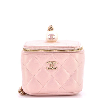 Chanel Classic Pearl Vanity Case With