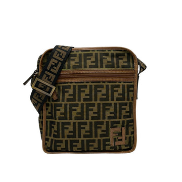 Fendi Zucca Khaki Black Brown Nylon