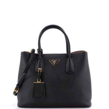Prada Cuir Double Tote Saffiano Leather
