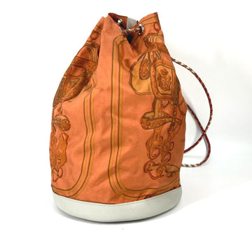 Hermes Soie Cool Handbag Printed Silk